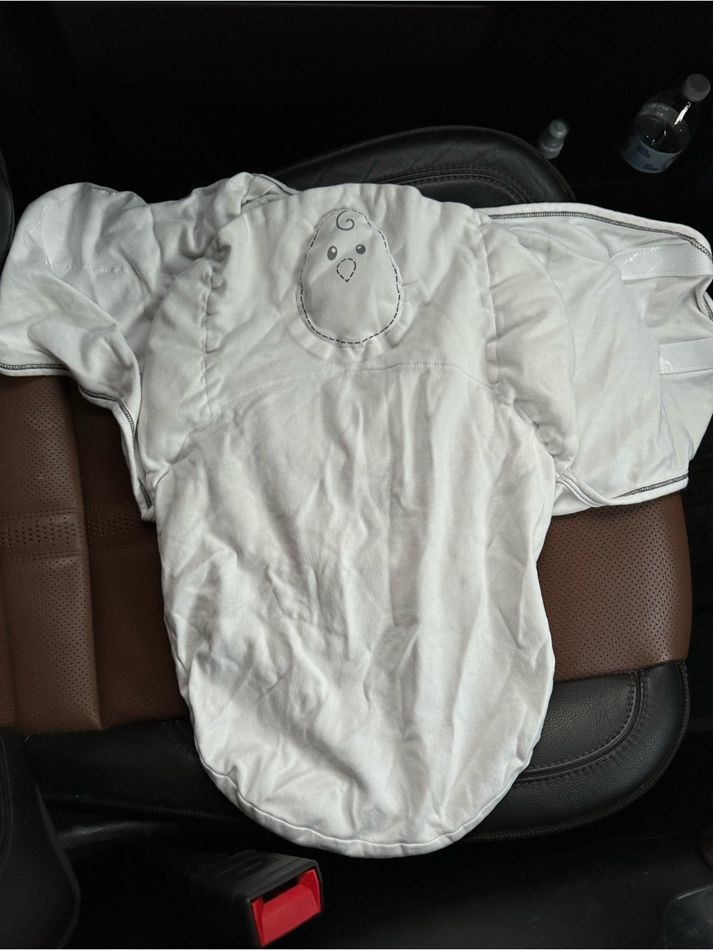 Nested Bean White Zen Swaddle Classic